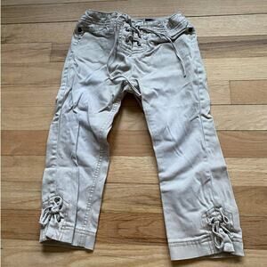 Limited Too Grey Capri Kids Y2K Pants